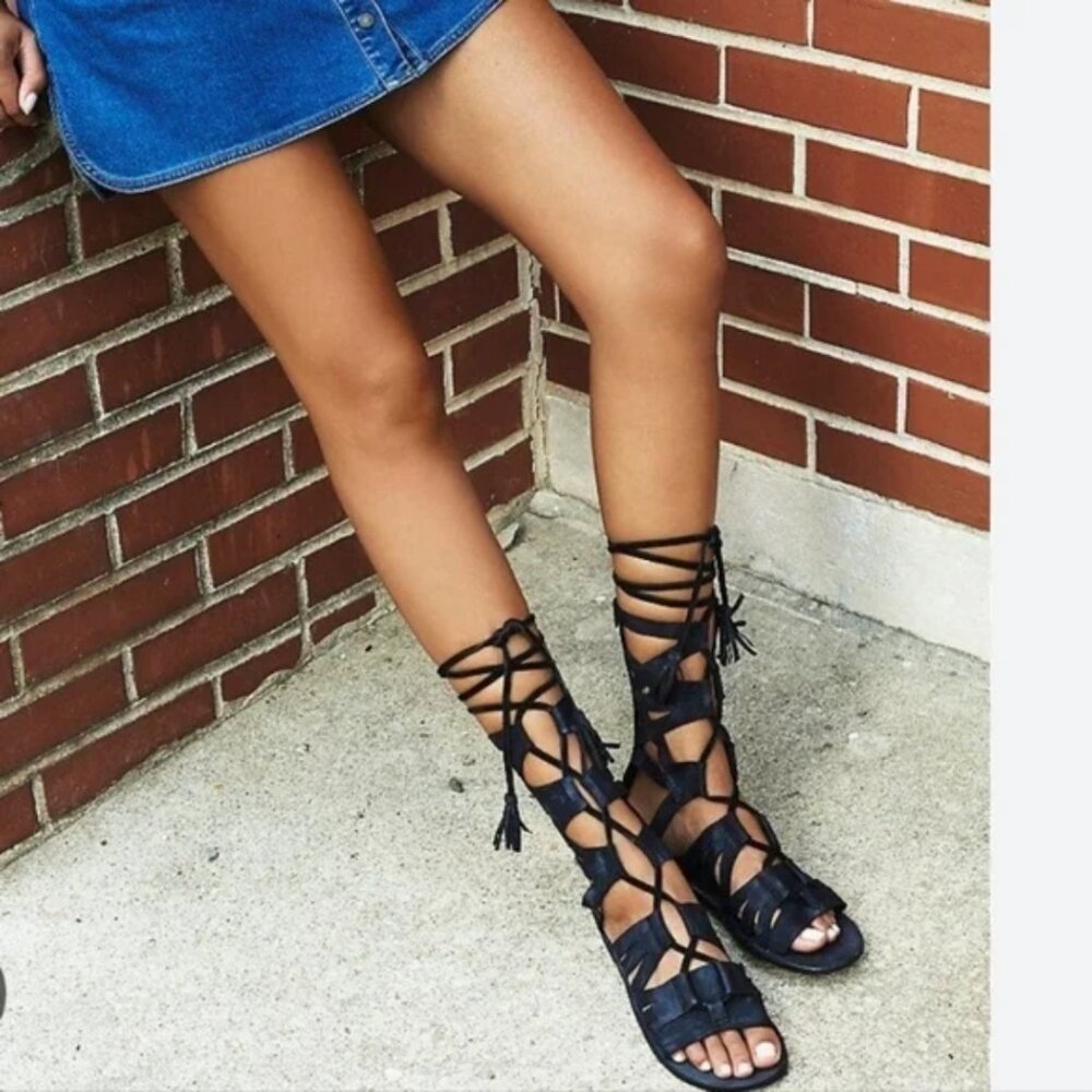 NWOB Free People Mesa Verde Tall Gladiator Sandal